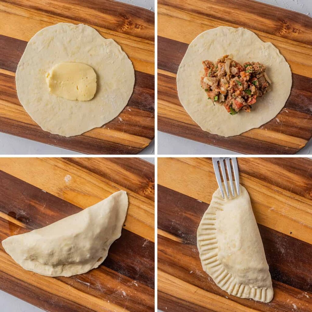 Assemble the Empanadas