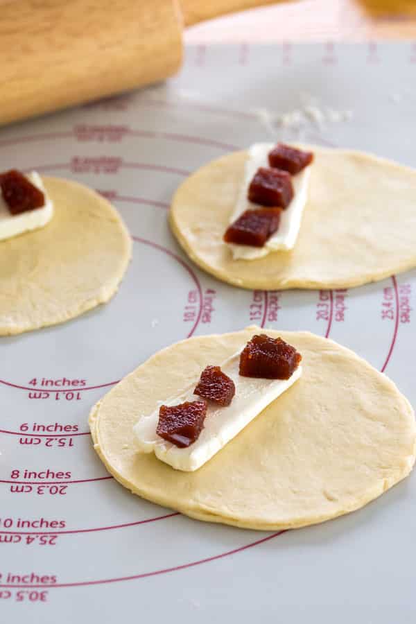 Filling Guava Cream Cheese Empanadas