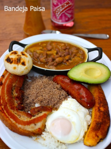 Fried Colombian Food