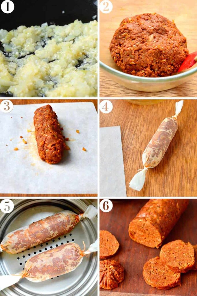 Step-by-Step Process  to make Chorizo