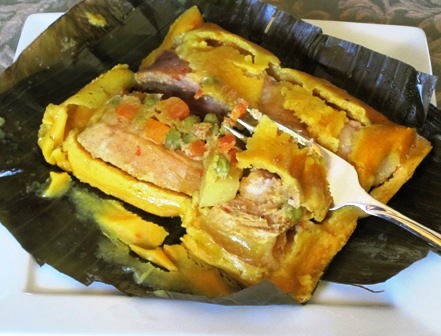 Tamales Antioqueños Colombian dish