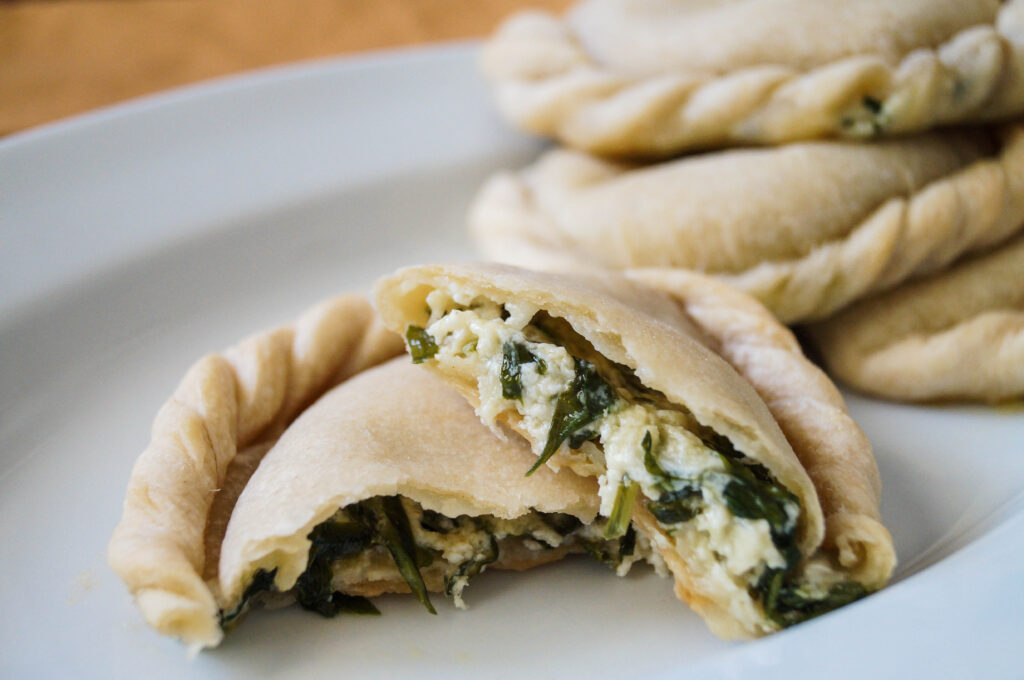 Spinach and Cheese Empanadas