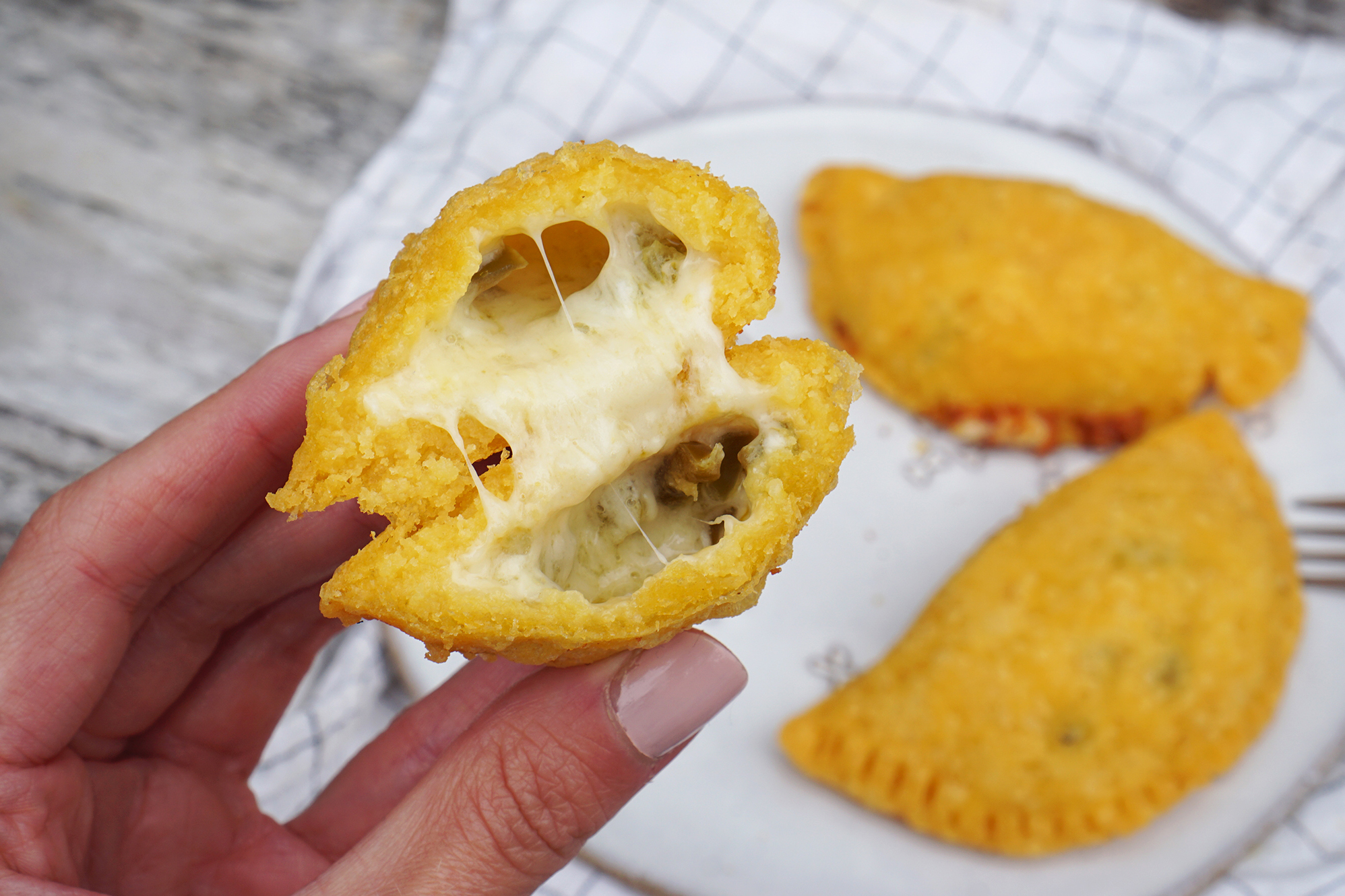 cheesy empanadas