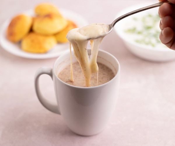 Hot Chocolate with Cheese