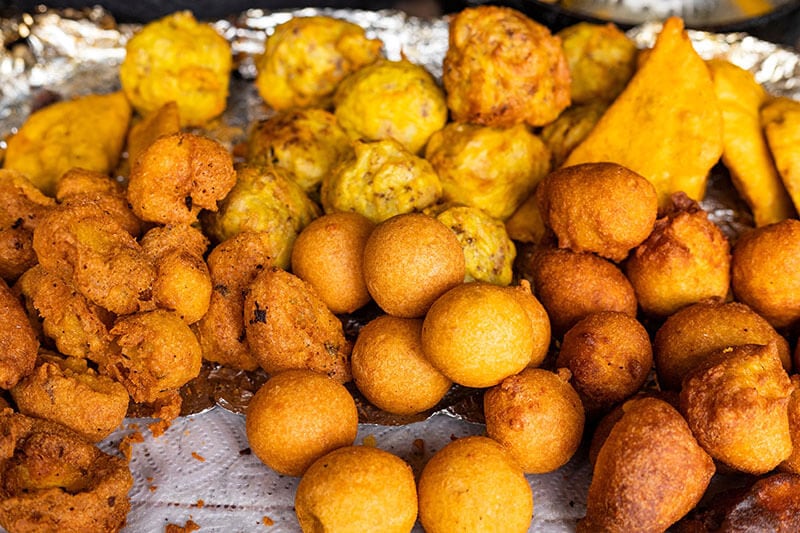 Fried Colombian Food