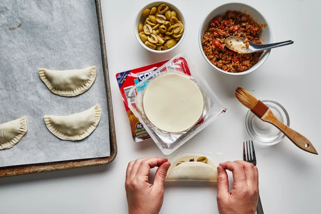 EMPANADAS making