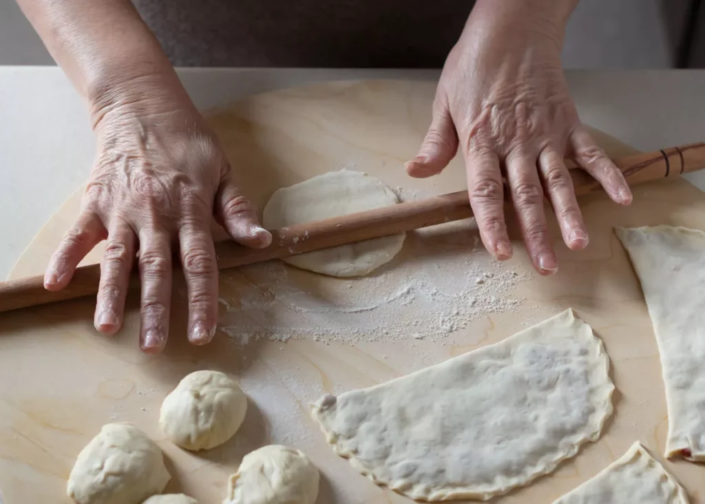 Prepare the Dough for Baked Empanada